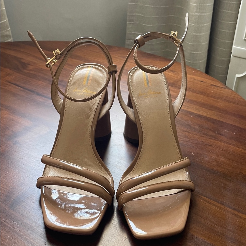 Sam Edelman Nude Strappy Heels
